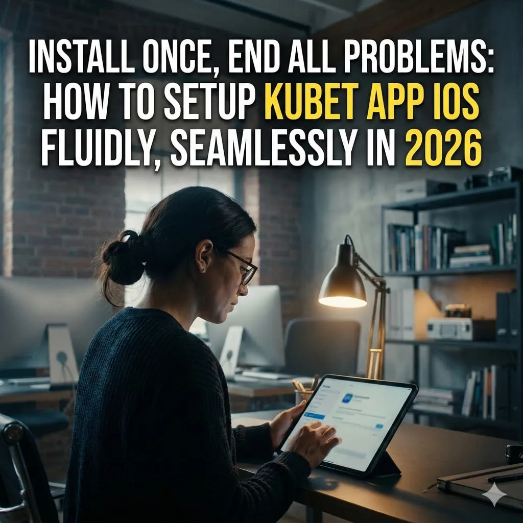 ติดตั้งครั้งเดียว จบทุกปัญหา: วิธีเซ็ตอัป Kubet App iOS ให้ลื่นไหล ไร้รอยต่อปี 2026